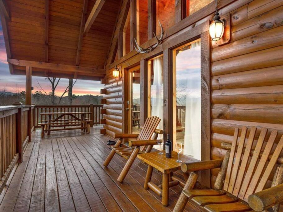 Вилла Breathtaking Views Of The Smokies, 3 Mins To Гатлинбург Экстерьер фото